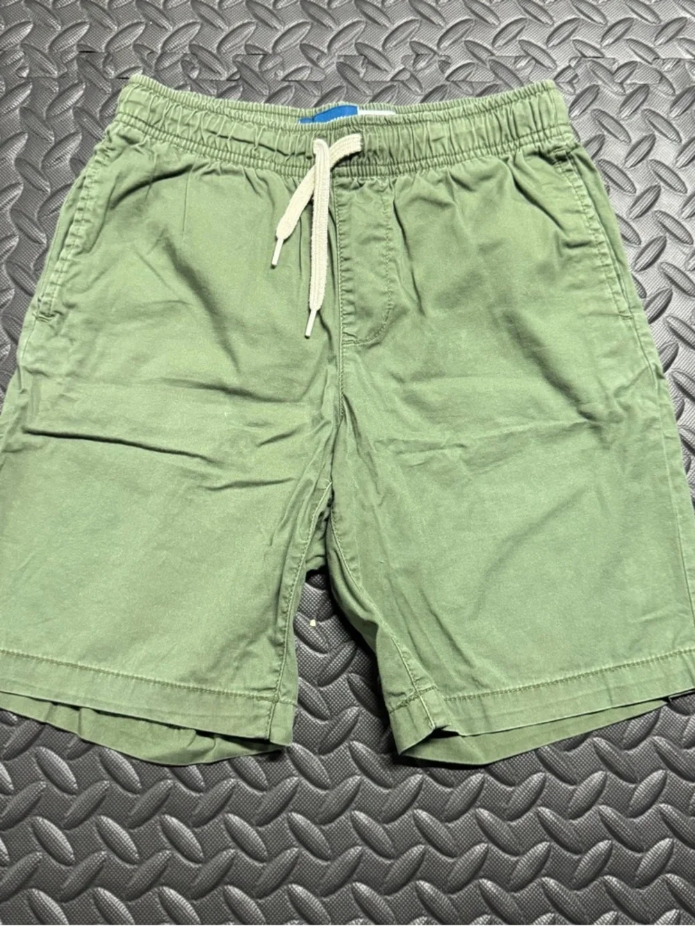 Old Navy Boys Green Drawstring Shorts Size L 10-12 Casual Summer